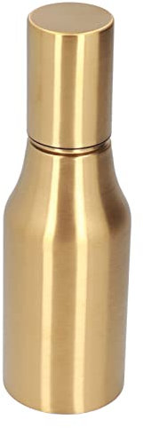 Jeffergarden Carafe à Huile d'olive Distributeur D'huile en Or Inoxydable Distributeur D'huile Distributeur D'huile en Acier doré Anti-Fuite pour Les Maisons pour Les Fêtes pour Les
