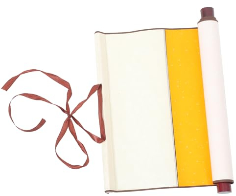 Gadpiparty Pergamino En Arte Chino del Papel Xuan Pergamino para Pintar Taza Cerámica Esmaltada Tinta De Papel Sumi Rollo De Pintura China Accesorios Rojos Pincel De Escribir Artesanía