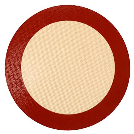 Backmatte Silikon für Zoll Runde und 8 Heißluftfritteuse Mikrowelle