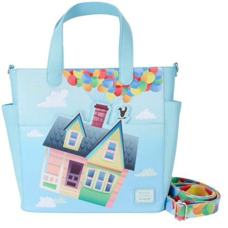 Loungefly Pixar Up 15th Anniversary Convertible Tote Bag
