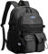 Leaper Sac à dos d'école pour ordinateur portable pour femme : sac à dos de voyage résistant à l'eau avec poche pour bouteille d'eau, sac pour ordinateur portable pour le travail universitaire, Noir