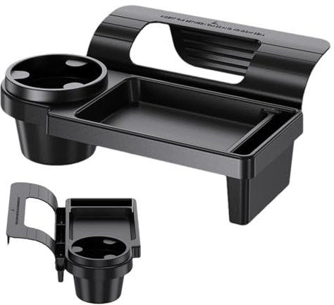 Sirseon Auto-Wasserbecherhalter, Mehrzweck-Autohalter,Wasserbecher-Box-Organizer - Multifunktionaler Autositz-Organizer für Karten, Mobiltelefone, Schlüssel