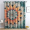 Generisch Boho Vorhang, Bohemia Gardinen,2er Set Verdunkelungsvorhang, Mandala Vorhänge, Wohnzimmer Kinderzimmer Schlafzimmer Thermovorhang Schallschutz Blickdichte vorhänge, 280x260 cm i9&a169
