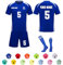 Fussball Trikot Kinder Set Personalisiert mit Namen - Fussballtrikot für Jungen und Erwachsene - Trainingsanzug Kleidung