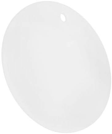 Cabilock Weihnachtskugeln aus Keramik Sublimationsverzierungsrohlinge Sublimations-Weihnachtsschmuck weihnachtsdeko hochzeitsdekoration Leere anhänger selber Machen Weihnachtsbaumschmuck