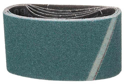 CoCud 100mm x 610mm Sanding Belt, 8 Pcs 40/60/80/120 Grits Zirconia Knife Sharpener Belts Work Sharpening for Belt Sander Knife Carving Tool Metal Working