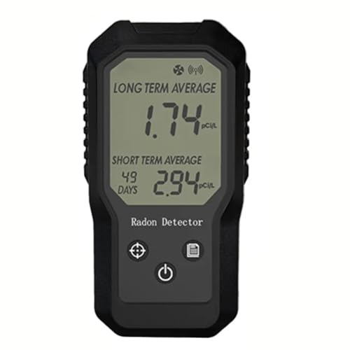 Osmond Portable Radon Detector Gas Monitoring Instrument for Radon Gas Detection with Digital HD Display