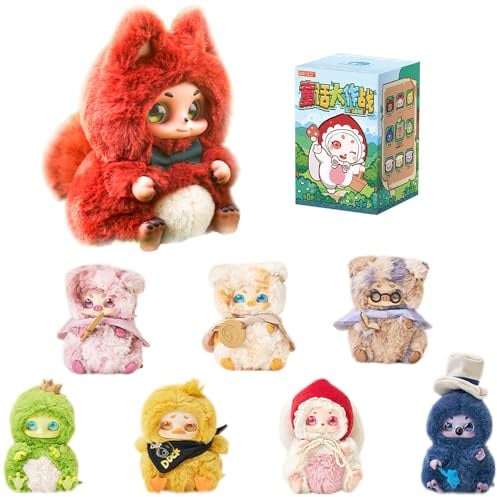 niannyyhouse Plüsch-Blindbox, Fairy Tale Battle Serie, 13 cm, Geburtstagsgeschenk (1 Stück)