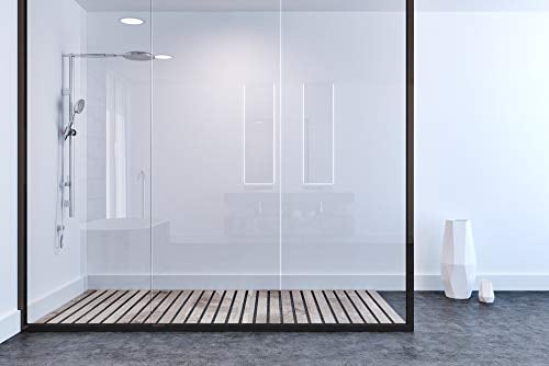 VEKA Duschrückwand Fliesenersatz fugenlos weiß seidenmatt 2500 x 1000 x 3 mm