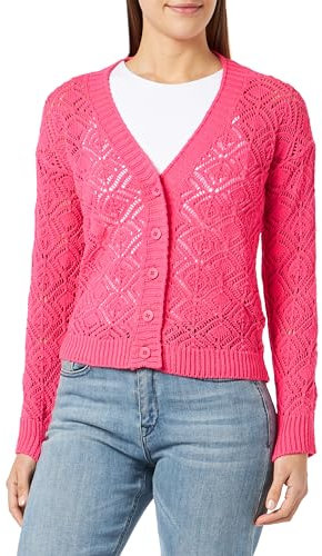 Sookie Cardigan Lavorato a Maglia, Colore: Rosa, XS Donna
