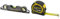 STANLEY FATMAX XTREME Torpedo Level Heavy Duty Aluminium Body and Magnetic Base & Tylon 8m/26ft Pocket Tape Yellow/Black, 0-30-656