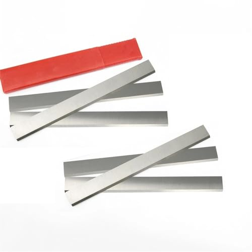 6 Pcs W4 HSS Planer Blade 3x25x260mm, For Cutting Pine, Corkwood And General Hardwood