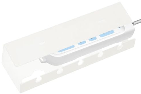 Netz-Organizer-Box, Kabel-Organizer unter dem Tisch, Computerkabel-Tablett, Kabelmanagement Zuhause, Kabelablage unter dem Schreibtisch Mehrzweck-Weiß Schwarz für die