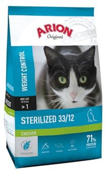 Arion - Cat Food - Original Cat Sterilized - Chicken - 7,5 Kg (105865)