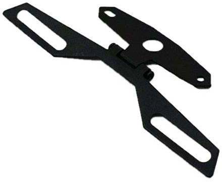 Klappbare Kennzeichenhalterung für Motorrad, für Geländefahrzeuge, Dirt Bike, Dual Sport