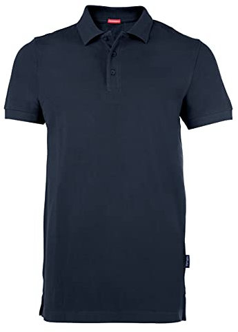 HRM Premium Polo Herren - Heavy Performance, Navy, Gr. XL - Basic Polohemd, Hochwertige & nachhaltige Herren-Bekleidung, Workwear