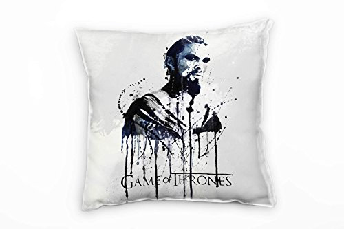 Paul Sinus Art Game of Thrones Drogo Deko Kissen Bezug 40x40cm für Couch Sofa Lounge Zierkissen - Dekoration zum Wohlfühlen
