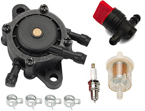 Oxoxo 16700-z0j-003 pompa carburante filtro carburante candela per Kawasaki 49040 – 7001 808656 Briggs & Stratton 491922 EB11000 EN2000 EN2500 generatore GC135 GC160 GC190 GX610 GX620 motore