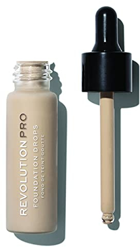 Revolution Pro, Foundation Drops, Foundation, F2, 18ml