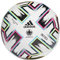 adidas Unisex-Adult Uniforia Ball, White/Black/Signal Green/Bright Cyan, 5
