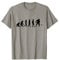 Evolution Eishockey | Eis Hockey Spieler Puck | Geschenk T-Shirt