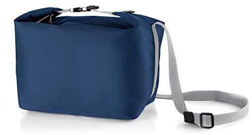 Guzzini - On The Go, FASHION&GO, Borsa Bauletto Termica M, Porta Pranzo - Blu, 27 x 16 x h 19,5 cm | 8.5 lt - 032907210