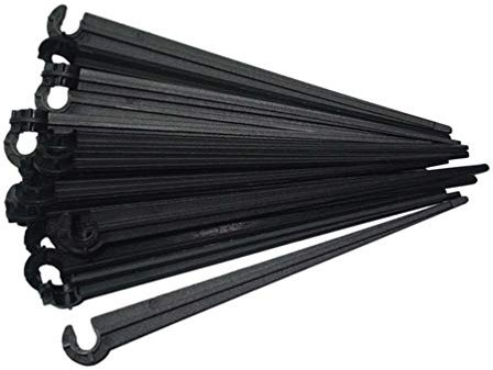 TOPBATHY 100 Piezas de Riego por Goteo Estacas de Riego de Goteo de Agua Ajustable para Manguera de Tubo de 4/7 Camas de Flores Jardín de Hierbas Vegetales 4 Mm