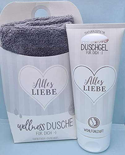 Geschenkset Wellness Dusche Alles Liebe