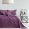 AmeliaHome Tagesdecke violett Flieder 200x220 Bettüberwürf zweiseitig Ultrasonic Steppung Polyester Softa
