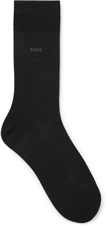 BOSS Herren George RS Uni MC Mittelhohe Logo-Socken aus ägyptischer Baumwolle mit merzerisiertem Finish