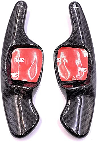 H-Customs Shift Paddle - Leva del cambio compatibile con Golf 8 (anche GTI e GTD) in carbonio