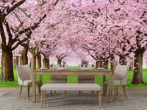 Oedim Fotomural Vinilo Adhesivo Flores de Cerezo, 200x150cm, Vinilo Adhesivo Decorativo para Habitaciones, decoración para Paredes.