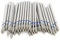 Sonew Embout Ponceuse Ongles, Embout Ponceuse Ongles, Lot de 50 Forets À Ongles en Émeri pour Ongles en Acrylique, Manucure et Nail Art, pour Enlever Les Peaux Mortes