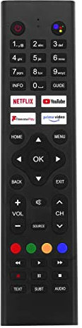 Replacement Remote Control Compatible for Cello Google Android TV (HKC Version)