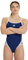 arena Icons Super Fly Back Solid Damen-Badeanzug, Schnelltrocknende, Sportliche Bademode aus MaxLife Eco-Gewebe mit Maximaler Chlorbeständigkeit und UPF 50+ UV-Schutz