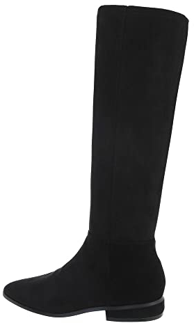 Ital Design Damenschuhe Stiefel Flache Stiefel, MVP318-, Kunstleder, Schwarz, Gr. 38