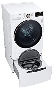LG 4.5 Cu. Ft. Ultra Large Capacity Front Load Washer, Smart Wi-Fi Enabled, TurboWash 360° Technology, Built-In Intelligence, White