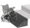 ZJIEX Rampa di Soglia in Gomma, Rampa per Marciapiede da Altezza 3-19cm, Rampa per Sedia A Rotelle, Rampa di Carico per Impieghi Gravosi, ​Auto, Scooter, Bici (Color : Black, Size : 50x40x17cm)