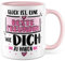 Tasse beste Freundin Geschenk, Glück ist, eine beste Freundin wie dich zu haben Geschenk Freundin Geschenkidee Kaffeetasse mit Spruch Kaffee-Becher Geburtstag Freundschaft (beste Freundin)