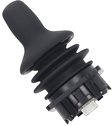 Ailao Elektrischer Rollstuhl-Joystick, 360-Grad-Drehung, Hohe Genauigkeit, Controller-Knopf, Knopf, Kappenabdeckung, Zubehör, DC5V Für Bürstenmotoren, Bürstenloser Motorantrieb