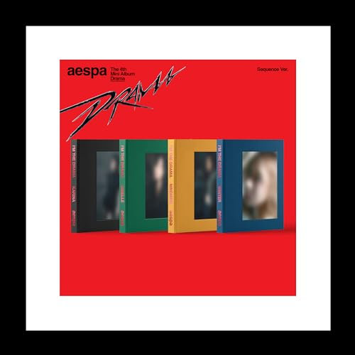 aespa Drama 4th Mini Album CD+Photocard+Tracking Sealed (Sequence GISELLE Version)