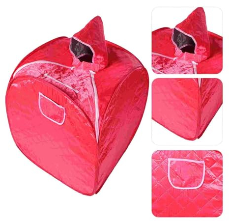 Coperta per sauna a infrarossi Sauna riutilizzabile for spa da tenda portatile, e for tutto il corpo for persona singola, viaggio a casa in tessuto di raso