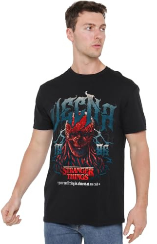 Stranger Things Unisex Strangers Things Vecna Evil Band 86 Unisex T Shirt T-Shirt (Pack of 1)