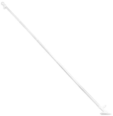 Warmhm Fahnenmast Set 3m – Teleskopische Fahnenstange Aus Legierung Mit Wandmontage Und Rotierender Flaggenhalterung Für Garten - Balkon Und Veranstaltungen - Stabil Und Langlebig