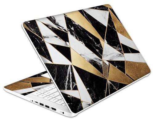Laptop Skin Decal HP 14 - Marbling, Laptop Cover Sticker, No Cutting Required, No Bubble, Waterproof, Scratch Resistant - Including Wide Screen and Wrist Pad