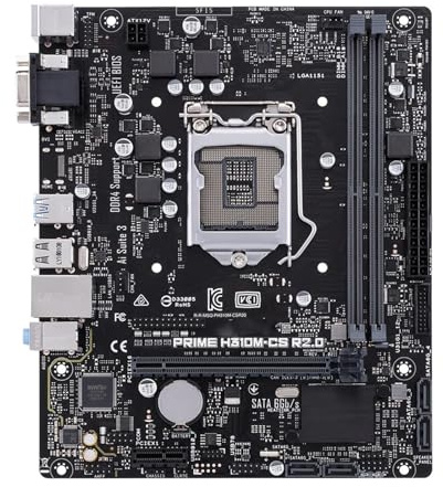 motherboard Fit For ASUS PRIME H310M-CS R2.0 Motherboard LGA1151 Support I3-8100 9100F I5-4800 9400F 9600 I7-9700F I9-9900 CPU DDR4 MATX Mainboard