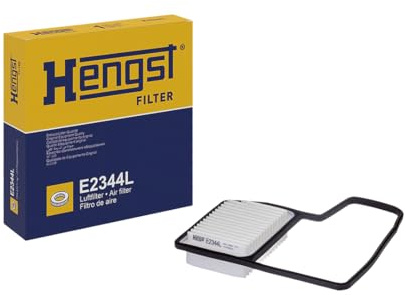 HENGST - Luftfilter E2344L - Luft-Filtereinsatz für KFZ | Hochwertiger Motorluftfilter für Otto- oder Dieselmotor - Schutz für Motoren - Wasserbeständig