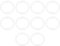 sourcing map Silicone O-Ring, 33mm OD, 27mm ID, 3mm Width, VMQ Seal Rings Gasket, White, Pack of 10
