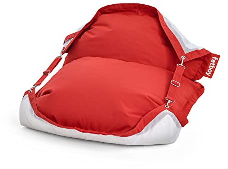 Fatboy® Original Floatzac Rouge | Pouf pour Le Sol et sur l'eau | Séchage Rapide et pour Flottant