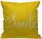 HGOD DESIGNS Kissenbezug Lächeln Sonnenschein Gelb Kissenhülle Haus Dekorativ Für Männer/Frauen/Jungen/Mädchen Wohnzimmer Schlafzimmer Sofa Stuhl Kissenbezüge 45X45cm